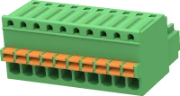 Push-in terminal connector